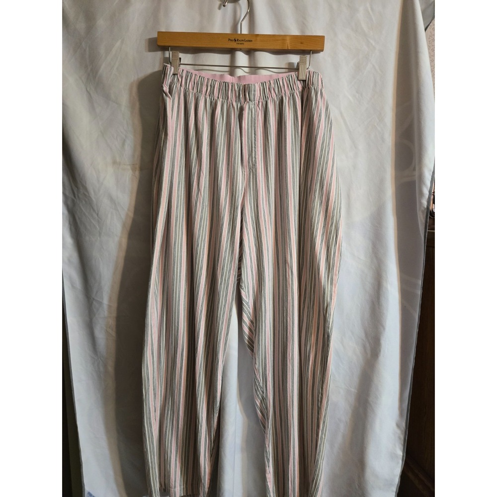Women's Hue Sleepwear lounging pant pink & heather stripe Size 2X